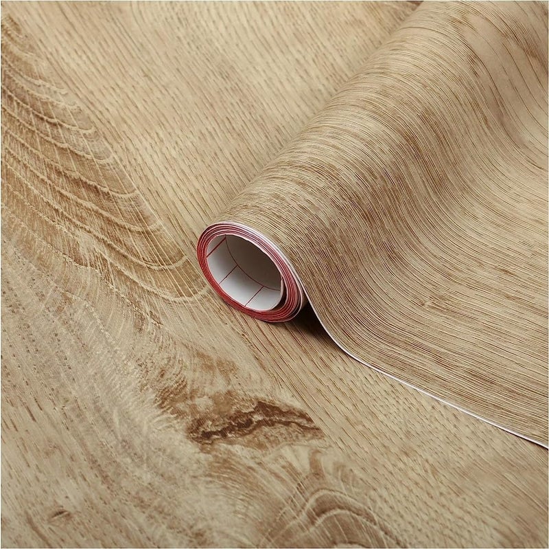 d-c-fix 346-8147 Decorative Self-Adhesive Film, Ribbeck Oak, 26" x 78" Roll - Image 1